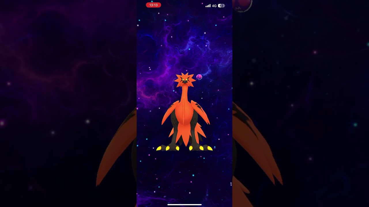 ガラルサンダーをマスターボールで捕獲‼︎【ポケモンGO】