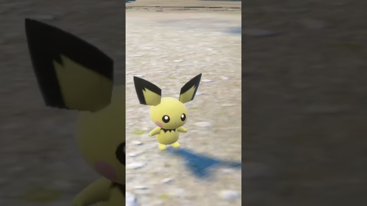 【ポケモンSV】自己満動画。ピチューのキョロキョロする動きかわいいw#shorts #shorts #ポケモンsv