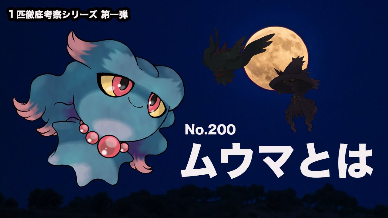 ムウマの生態と進化について考察してみました