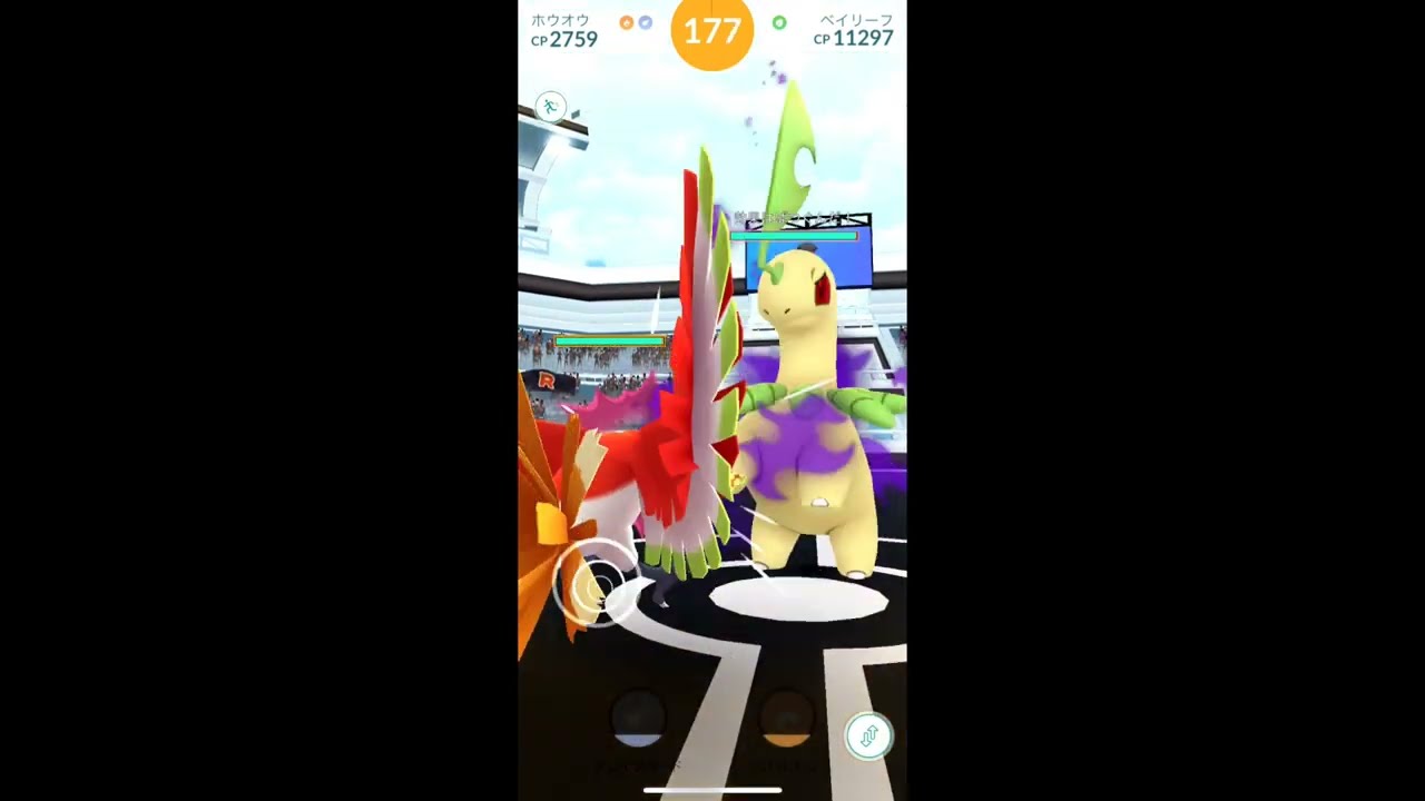 【ポケモンGO】シャドウベイリーフ戦 #shorts