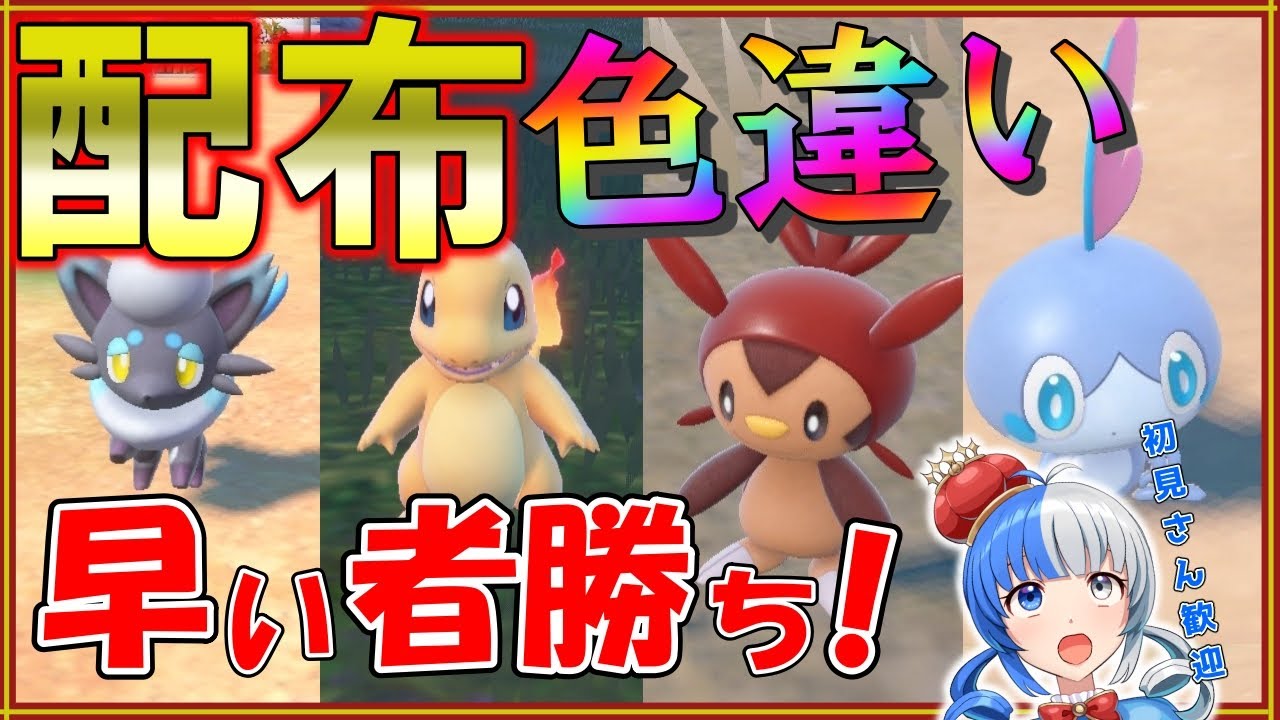 【ポケモンSV】色違い大量プレゼント！色ハリマロン配布！早い者勝ちで配布します！【#ポケモン配布 #ポケモン交換 】