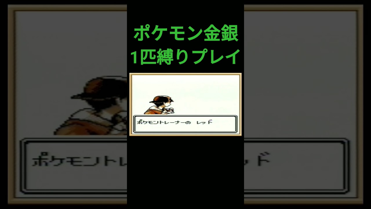 【ポケモン金銀】ポケモン金銀1匹縛りプレイ!!ヨーギラスver【縛りプレイ】#ポケモン金銀 #縛りプレイ #ヨーギラス #サナギラス #バンギラス #ゲーム実況