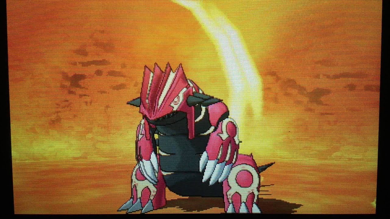 ポケモン オメガルビー 　ゲンシグラードン