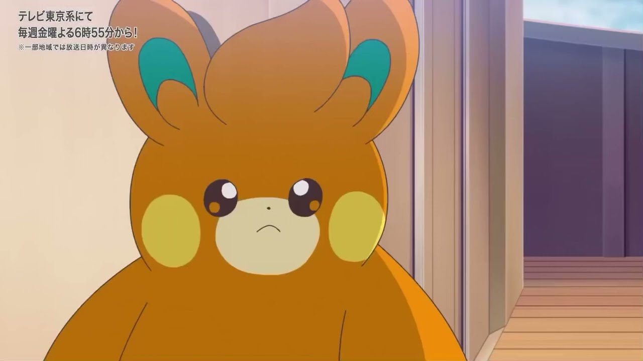 パモさんとユキワラシの追いかけっこ【アニメ ポケットモンスター】