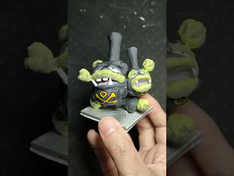 手作り・ガラルマタドガス4 （粘土） #shorts