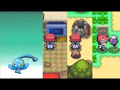 マナフィ・ロトム・ミカルゲ・フワンテ入手【プラチナ/ポケモン】