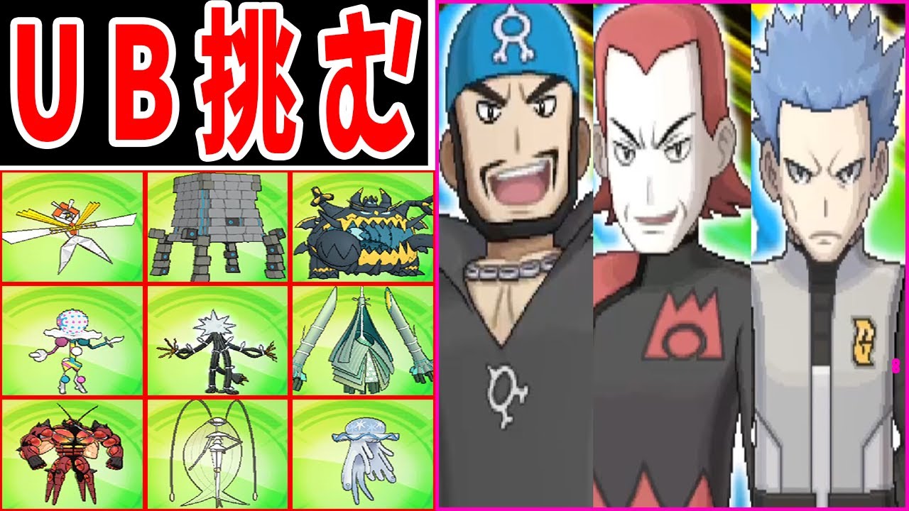 【前半】野生のウルトラビーストがＲＲ団に挑むようです【ゆっくり実況】【ポケモンUSUM】