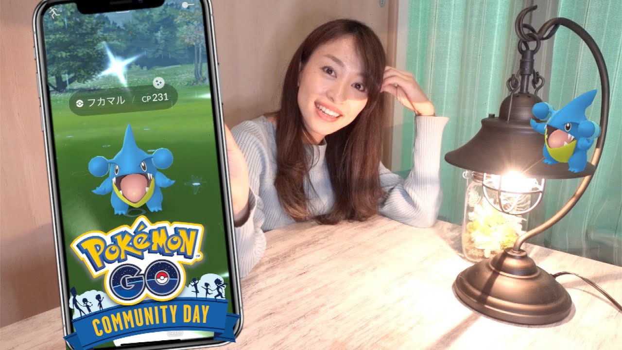 色違い&高個体狙いの全力自宅ポケ活！！フカマルコミュニティデイでお知らせがあります！！【ポケモンGO】