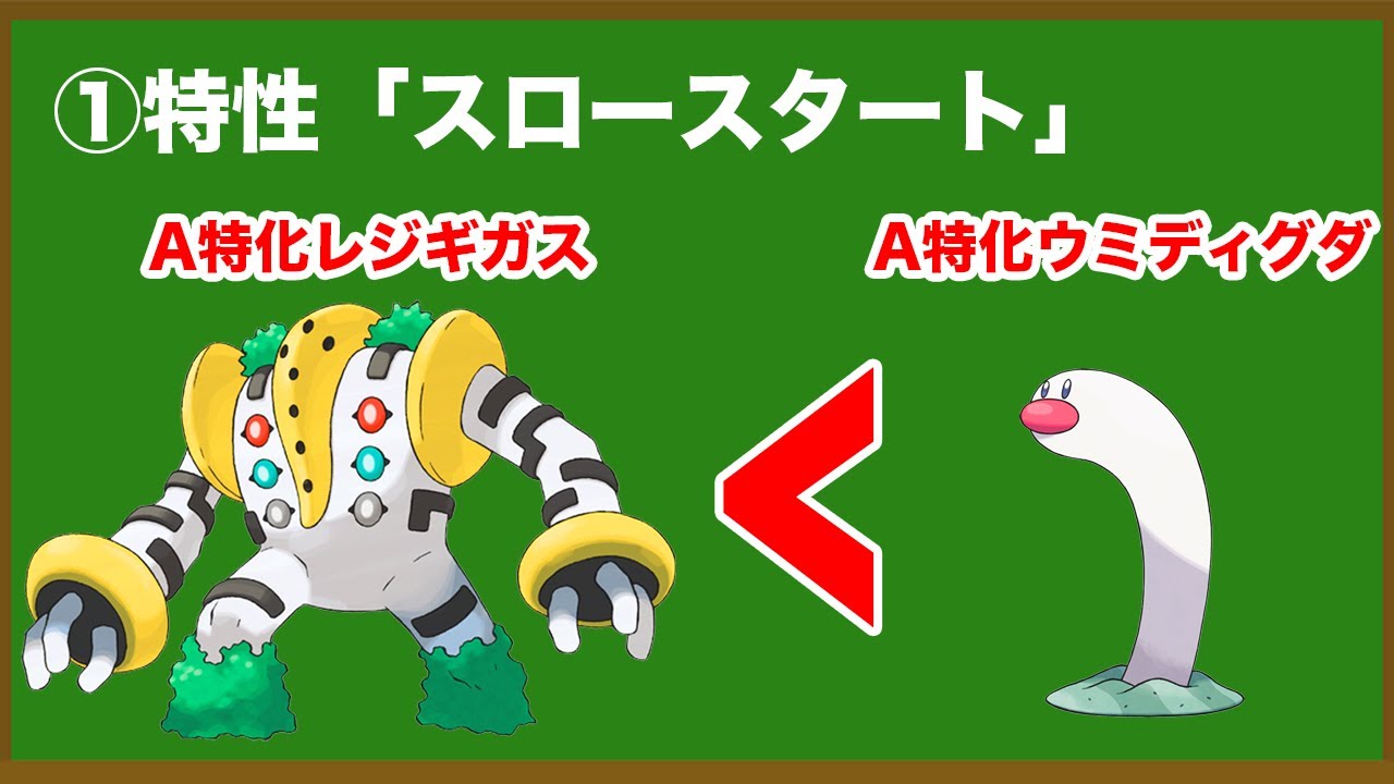 無能ポケモン「レジギガス」がいかに無能なのかを解説する
