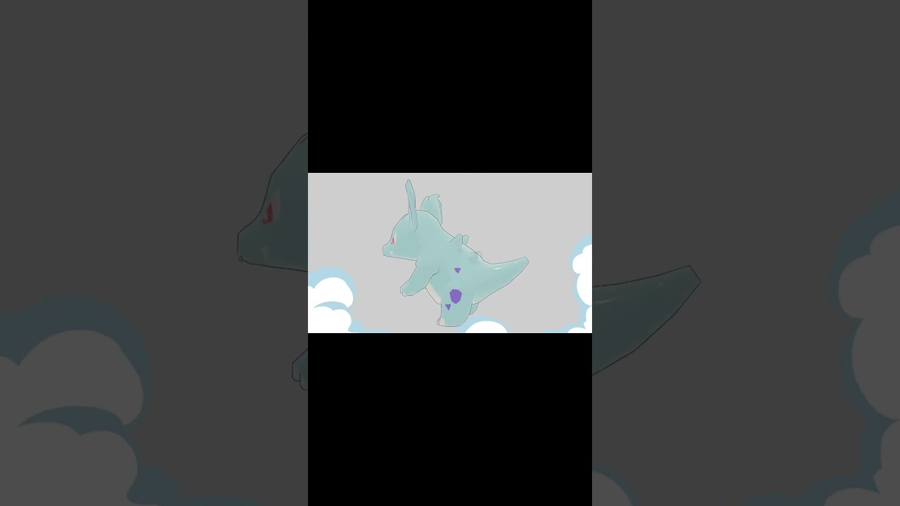 ポケモン　ニドクインへ進化　モデリング