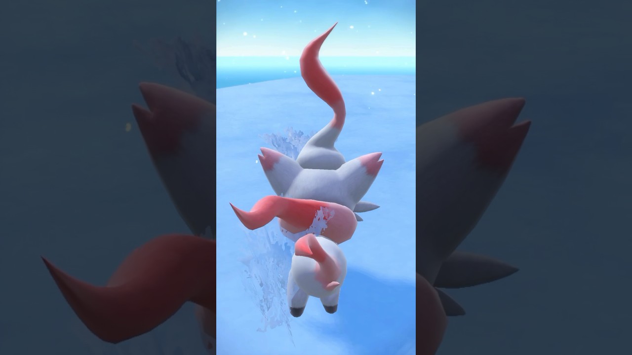 【ポケモンSV】自己満動画。ゾロアの流れるしっぽがかわゆw#shorts #short #ポケモン #ポケモンsv #pokemon