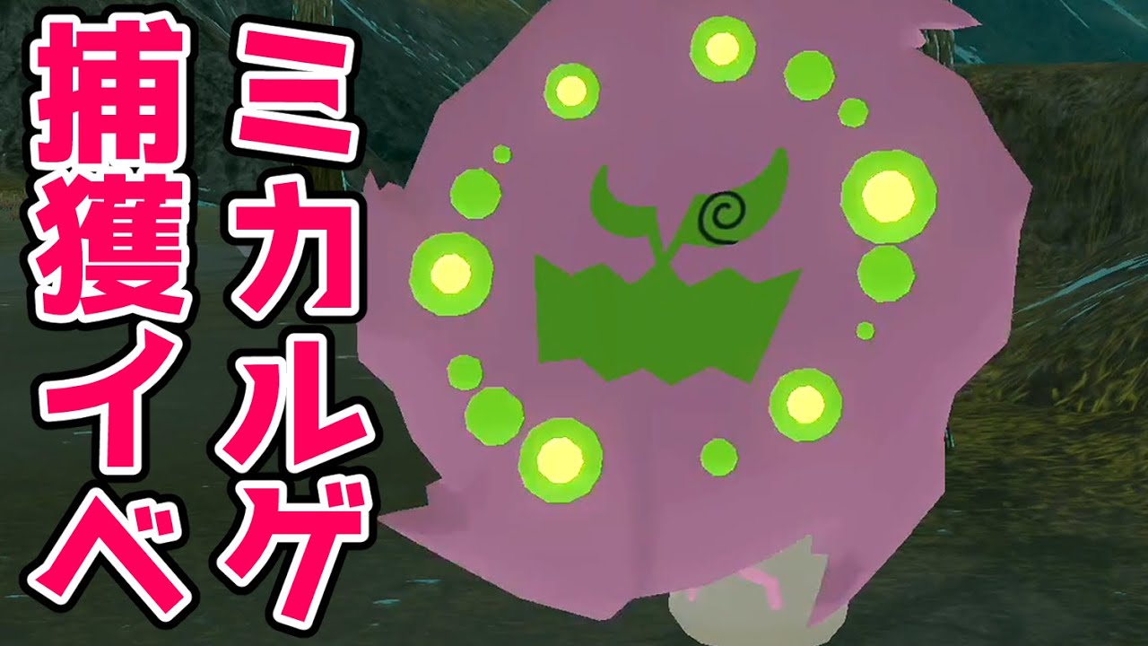 【ポケモンレジェンズアルセウス】ミカルゲ捕獲イベント【詳細は説明欄】