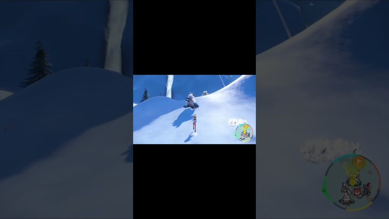 色違いユキノオーの出現【ポケモンSV】【野生/大量発生】  #Shorts #ポケモン