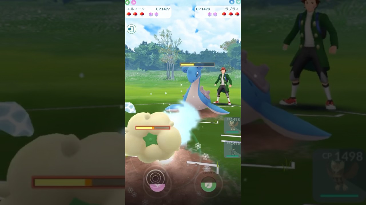 【速成カップ】ヨルノズク・エルフーン・ブラッキーのパーティで対戦！#GOバトルリーグ #速成カップ #ポケモンGO  #pokemonGO #GBL