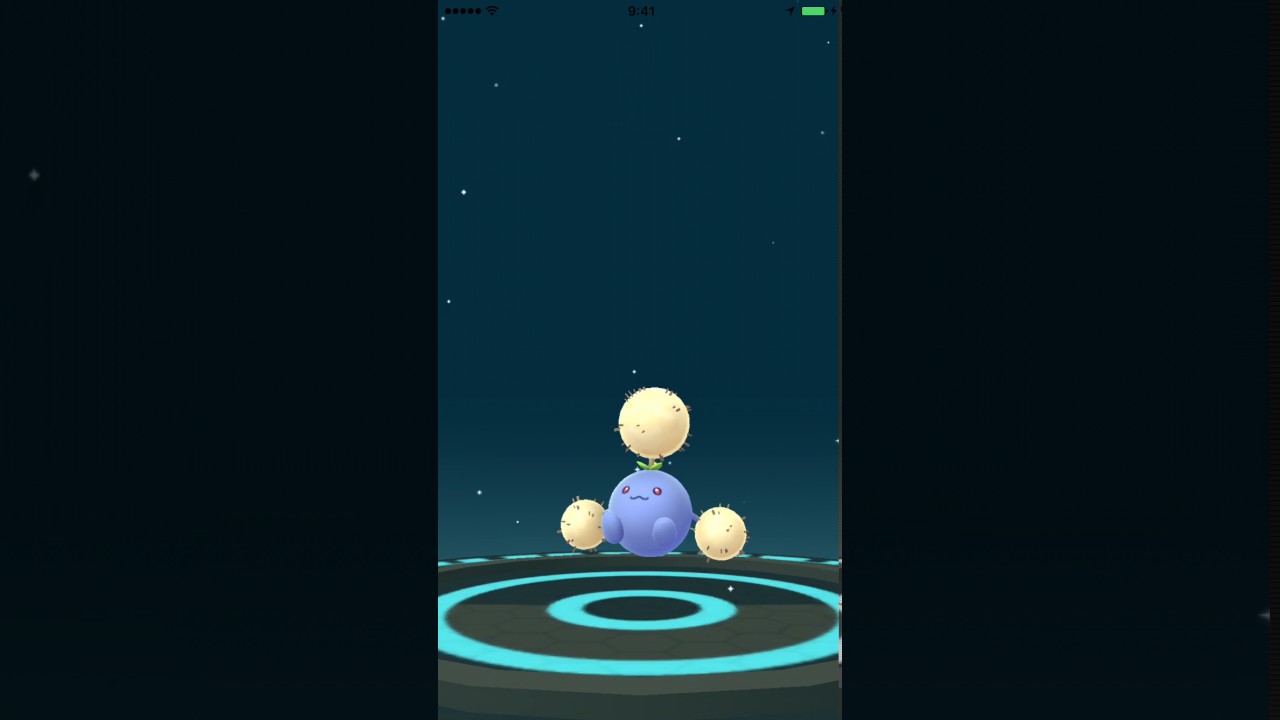 ポケモンGO　188-189　ポポッコからワタッコへの進化の様子。 Pokémon Go Skiploom evolution.