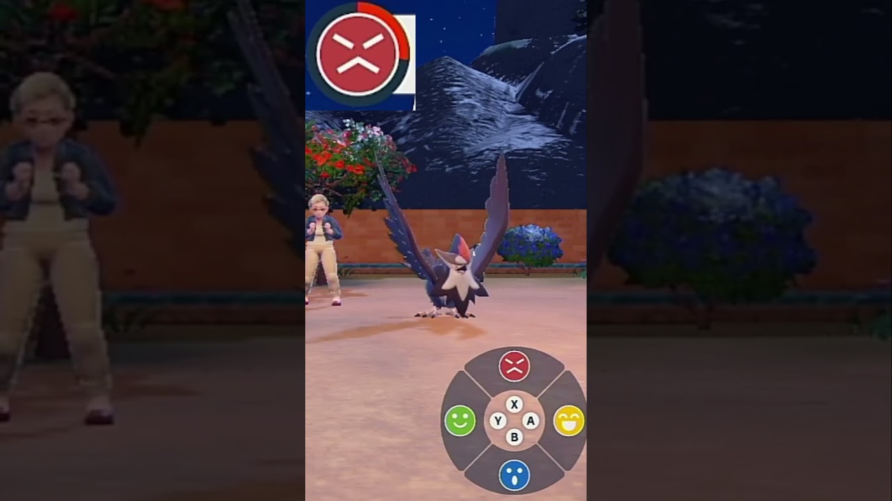 【ムクホーク】ポケモンエクササイズ【パルデア図鑑No99】#Shorts