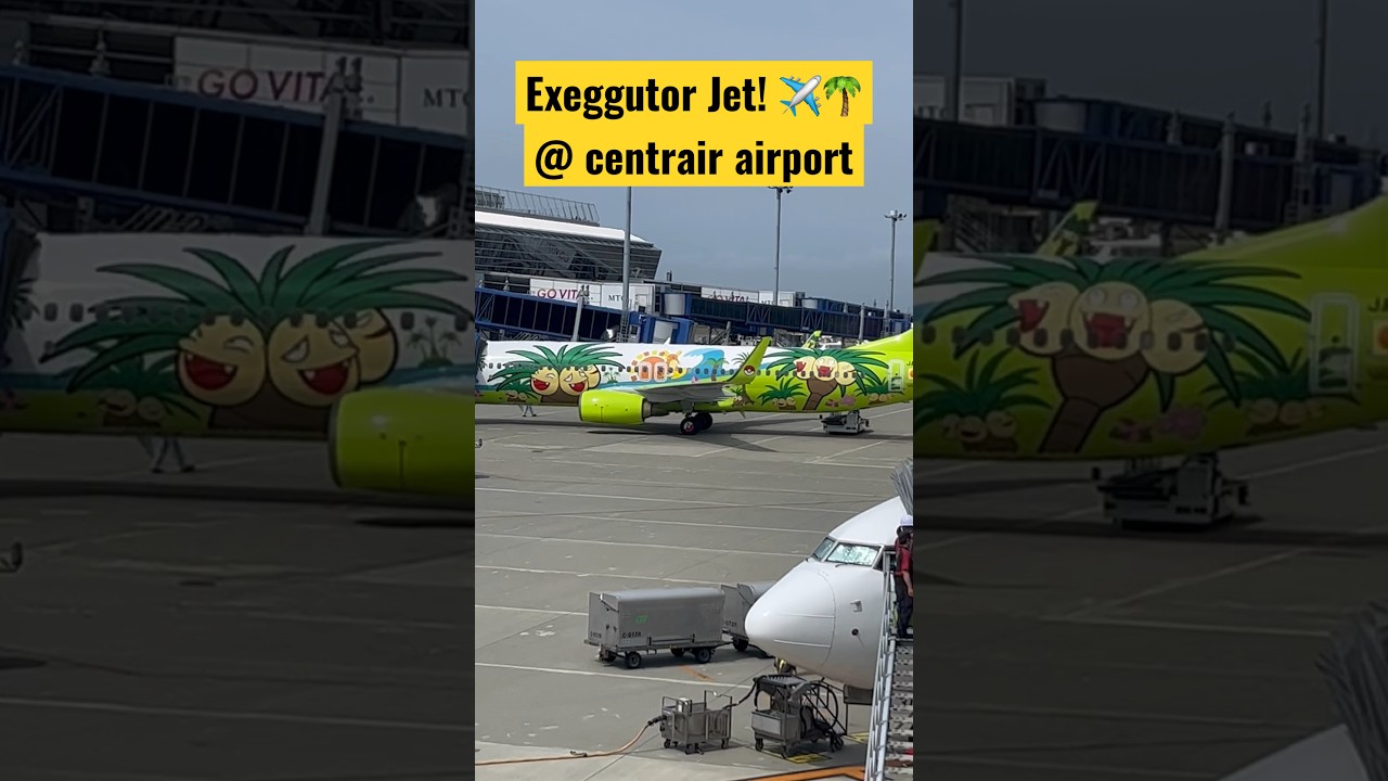 【ポケモン】Exeggutor Jet ✈️ 🌴　#ナッシー #exeggutor