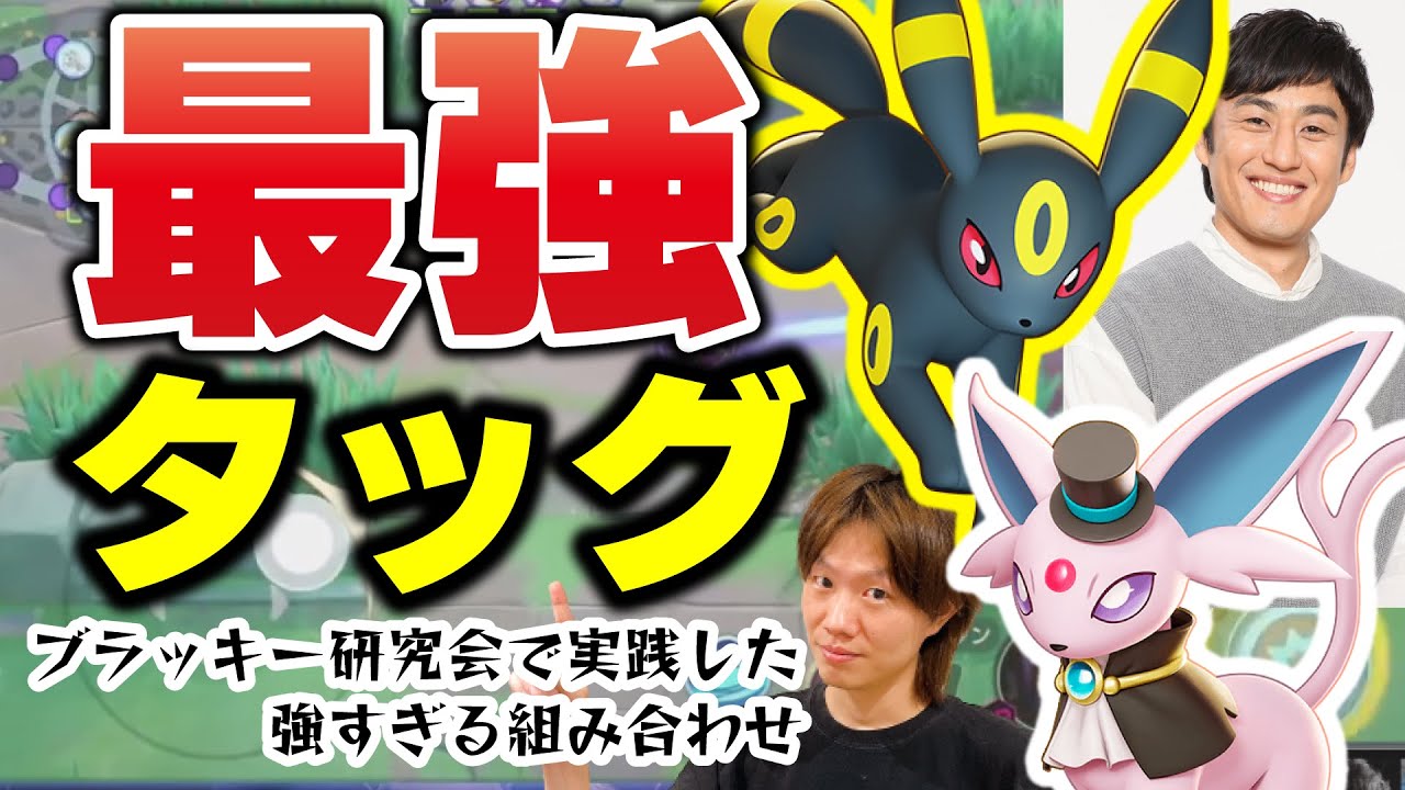 【大発見】ロバート山本ひろしさんとブラッキー研究配信してたらとんでもない最強タッグを見つけてしまったｗｗ【ポケモンユナイト】