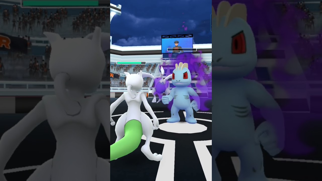 【Pokémon GO】Raid battle/Machop/ポケモンGO/レイドバトル/シャドウワンリキー