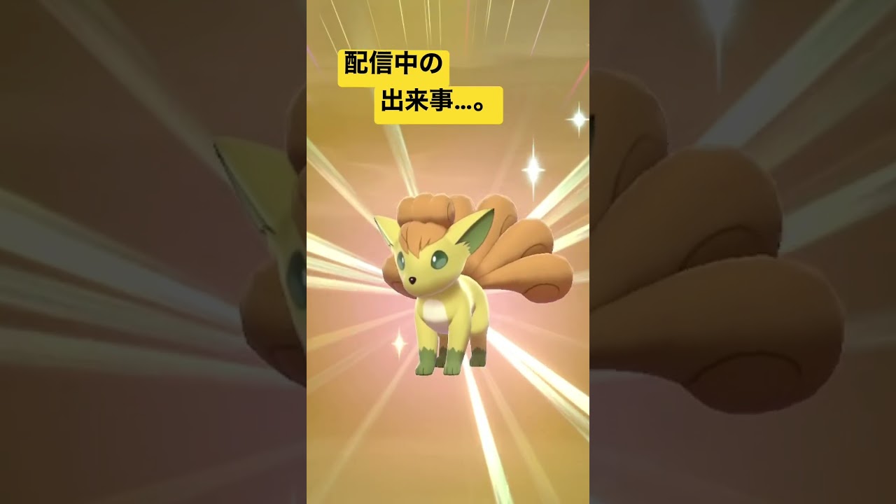 【ポケモン剣盾】色違いロコン誕生の瞬間！？