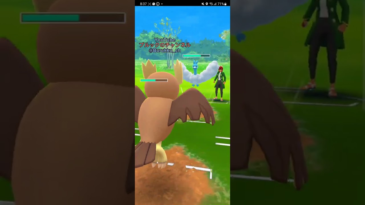 【PokemonGO】チャーレム飛飛❗　VSチルタリス!!【ブルックGO】#shorts