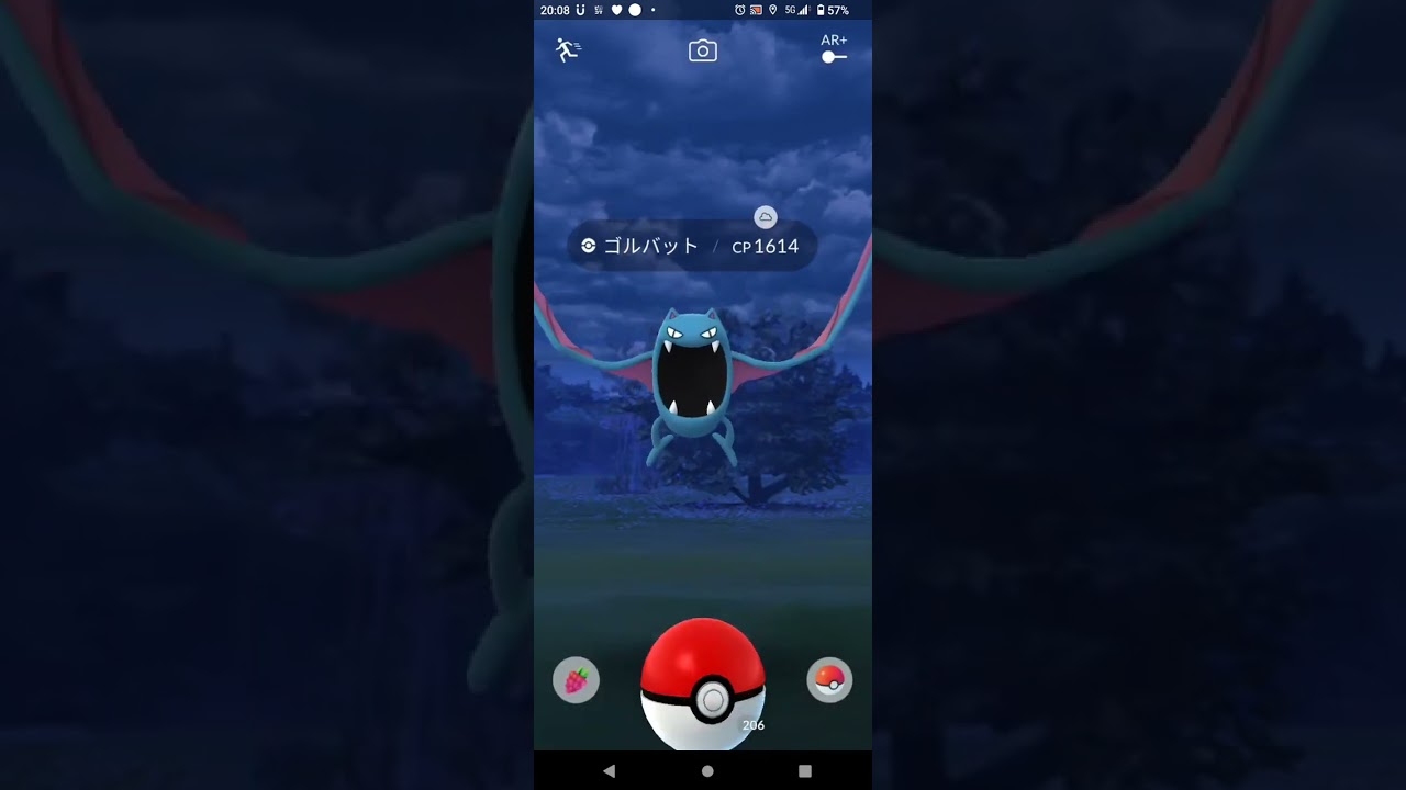 【ポケモンGO】ゴルバットGET！