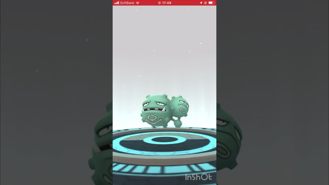 色違いのドガースをマタドガスに進化させてみた！ #ポケモンgo #pokemongo #色違い #shorts
