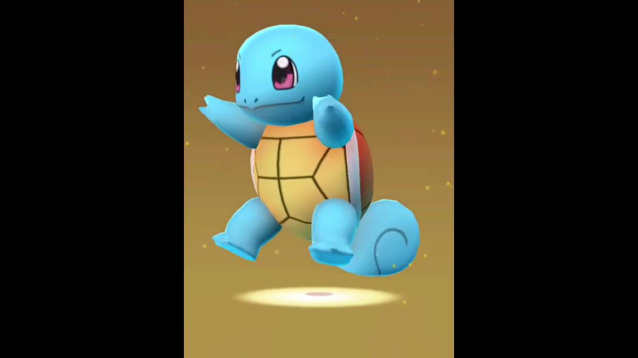 ポケモンGO タマゴ孵化シーン(ゼニガメ・ナゾノクサ)