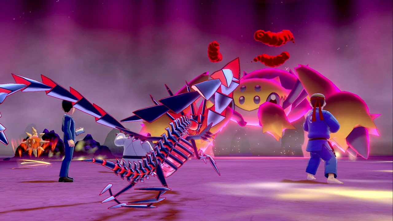 ポケモン ソード ダイマックス デンチュラとバトル