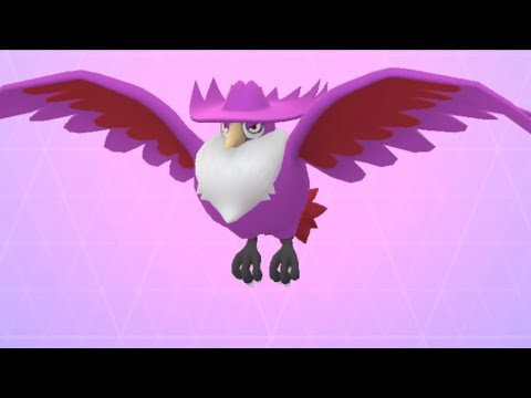 ポケモンGO  紫ドンカラス