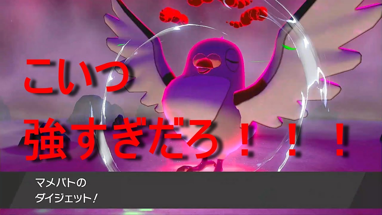 危うくマメパトにボコられかけました【ポケットモンスター　ソード】#2