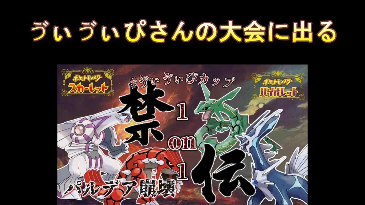 ゔぃゔぃぴさんの大会！禁伝1on1！