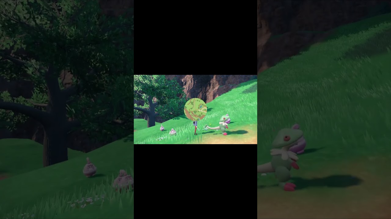 色違いピンプクの出現【ポケモンSV】【野生/大量発生】  #Shorts #ポケモン