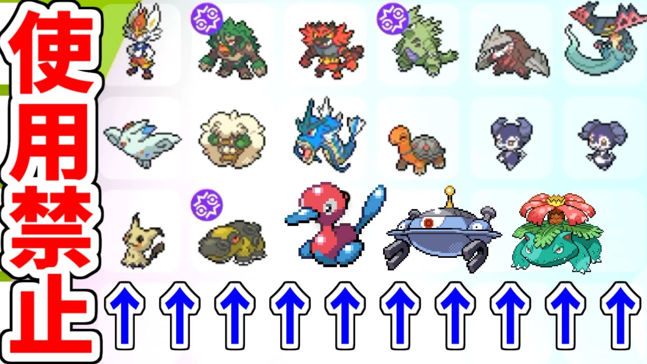 【悲報】ミミッキュ、エースバーンが"禁止ポケモン"になる。【ポケモン剣盾】