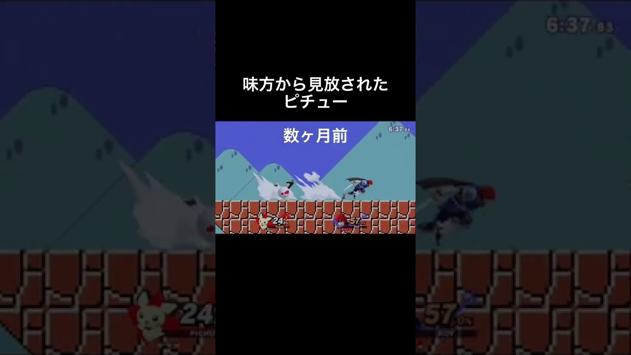 味方から見放されたピチュー【スマブラSP】