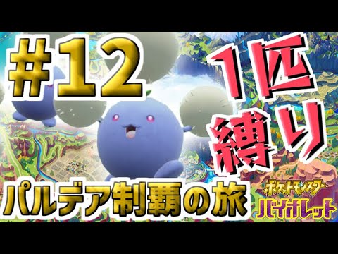 【縛りプレイ実況】ワタッコ1匹でクリアするポケモンバイオレット【12日目】