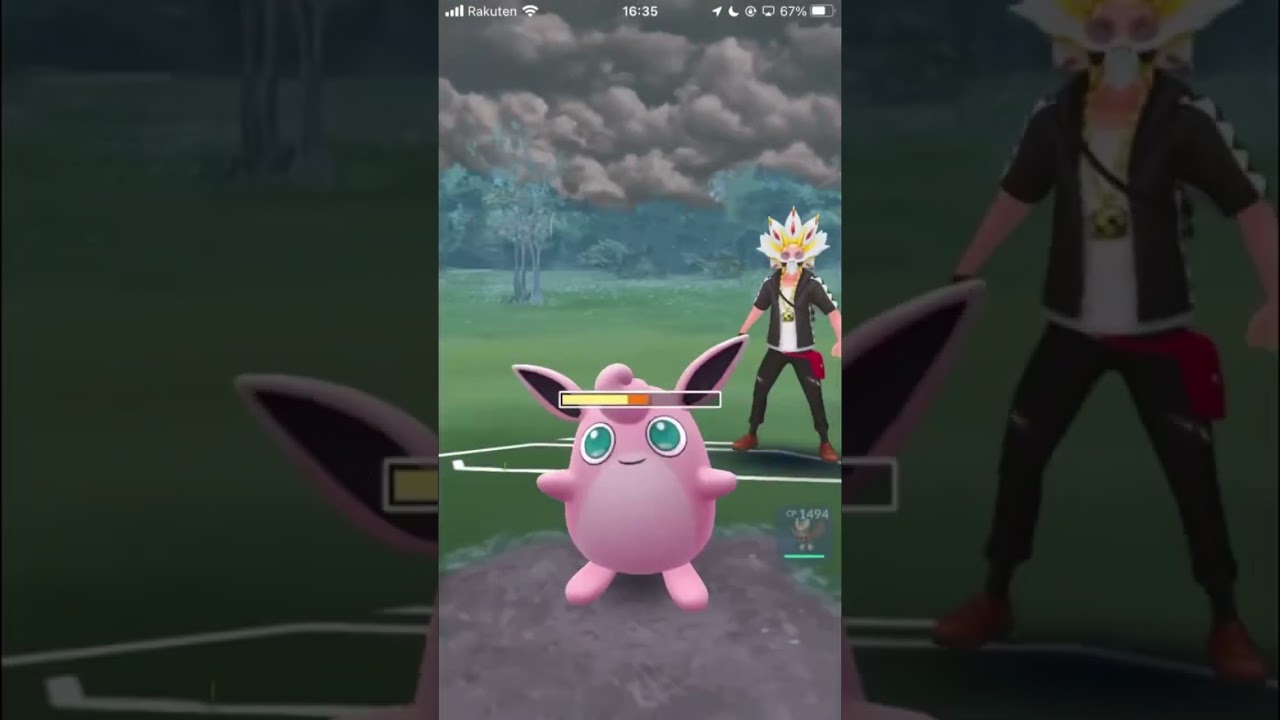 ランターン、ヤミラミ、ヨルノズクのスーパーリーグ良いとこ取り Part2  #ポケモンGO #GOバトルリーグ  #Shorts