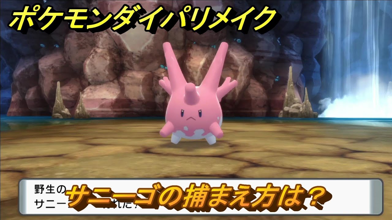 ポケモンダイパリメイク　サニーゴの捕まえ方は？出現場所は？　最新版【ブリリアントダイヤモンド・シャイニングパール】