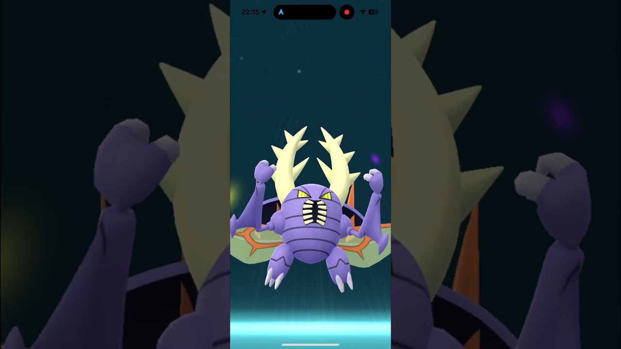 【ポケモンGO】色違いカイロスをメガシンカ！/SHINY Pinsir MEGA evolution！#shorts