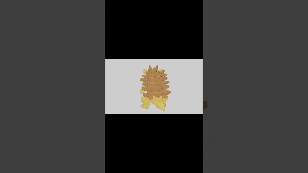 一日一体モデリング　二十一日目　サンドパン