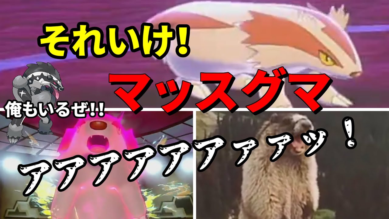 【ポケモン剣盾】やっぱりしんそくマッスグマが最強ってことで！#4 【Ｓ13】