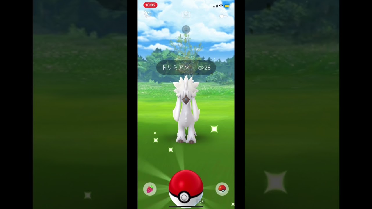 【速報トリミアン初ゲット】#shorts  ＃Shorts #pokemongo #トリミアン　#初ゲット　#ポケモンgo