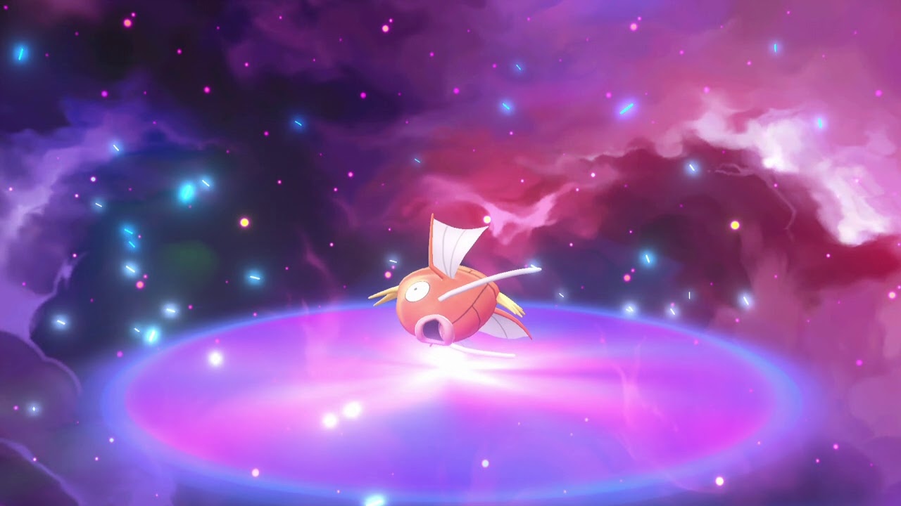 ポケットモンスター Let's Go! ピカチュウ : モンスターボールPlusによるコイキング進化