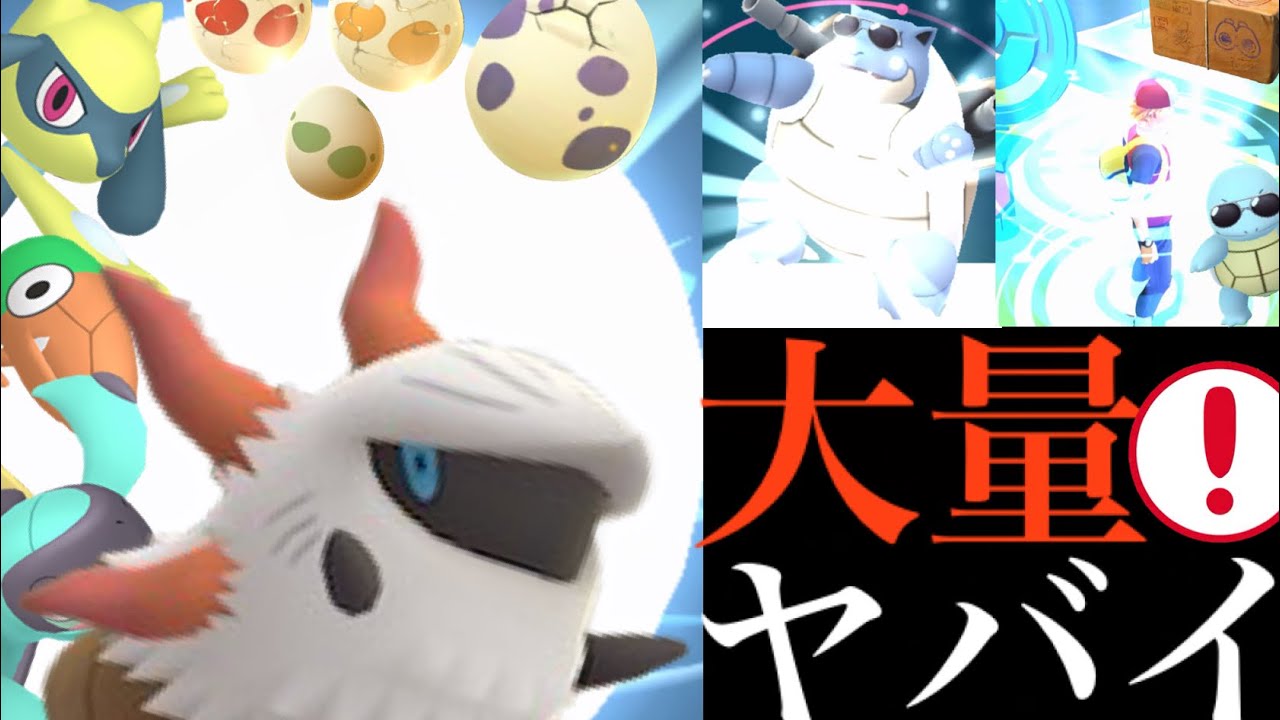 【絶対ガチるべき】あの最大級の大チャンス！！３時間だけ一気に狙える激アツのコミュデイがやってくる・・限定も見逃さずに！【ポケモンGO・ゼニガメ・コミュデイ・タマゴ孵化・メラルバ・色違いポケモン】