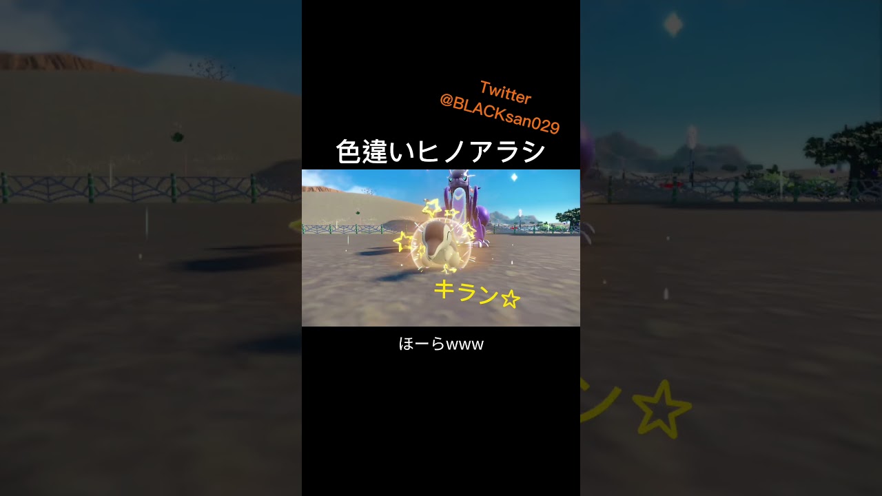 【ポケモンsv】色違いヒノアラシを求めて #ポケモンsv #ポケットモンスター #色違い #色違い厳選 #ヒノアラシ #バクフーン #shorts
