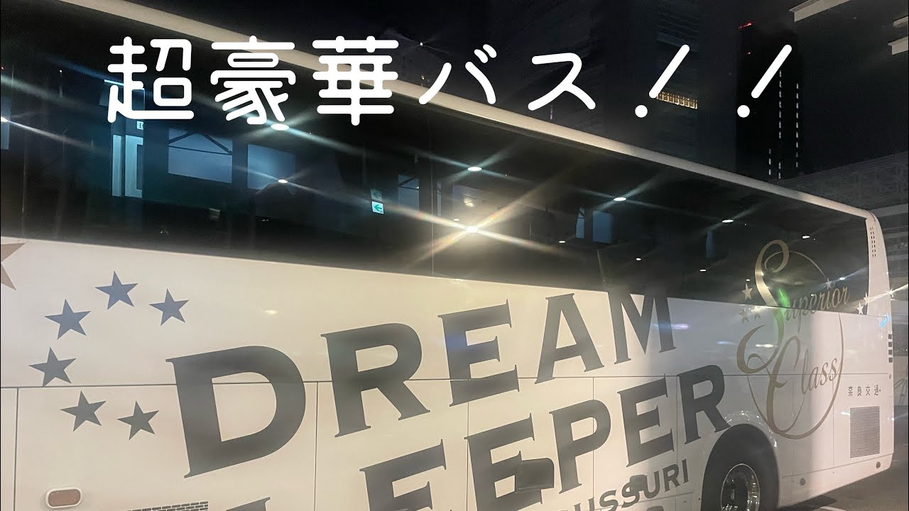 超豪華バス！ドリームスリーパーに乗ってみた！
