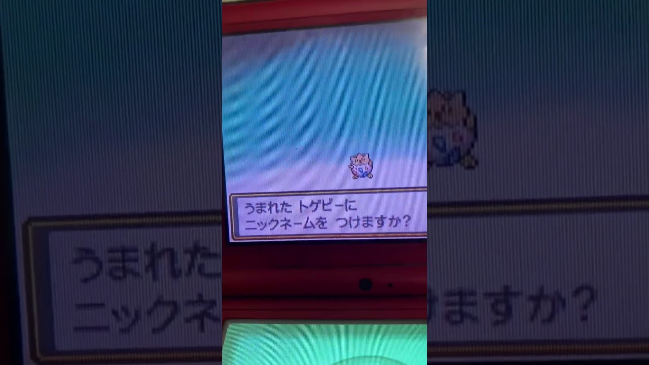 トゲピーが生まれた　#トゲピー #孵化 #ポケモン