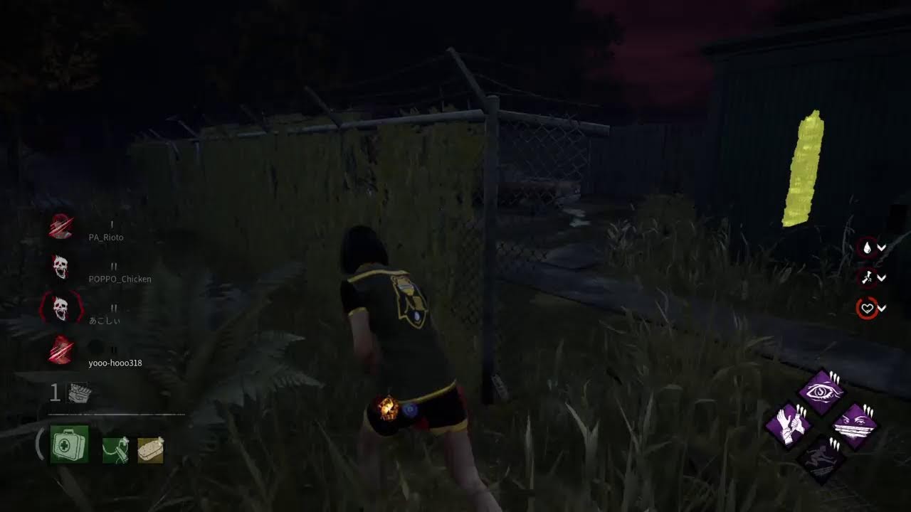 【DBD】ポッポと絶叫パート