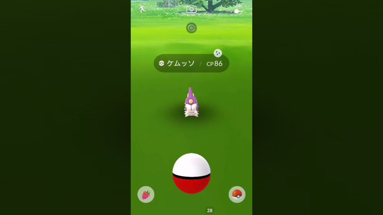 【ポケモンGO】色違いケムッソ✨ #shorts