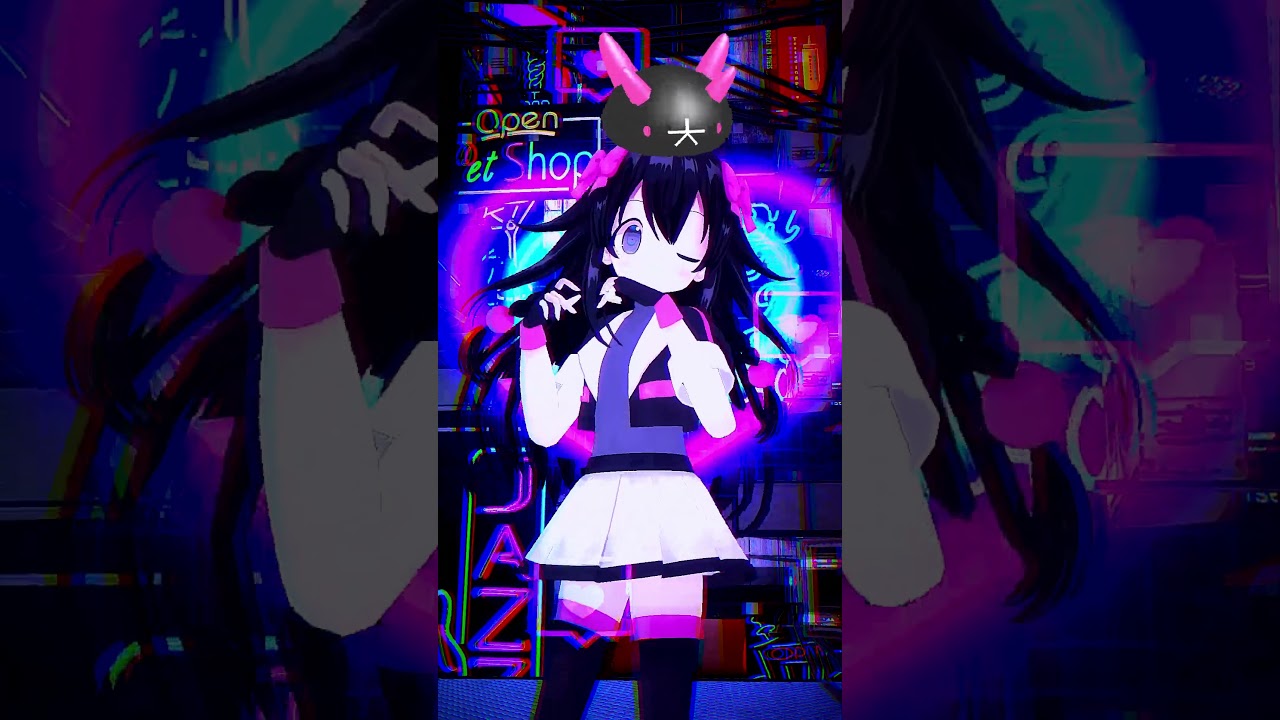 ナマコブシとサイバーカワイイエフェクトダンス踊ってみた  #shorts #varkshorts